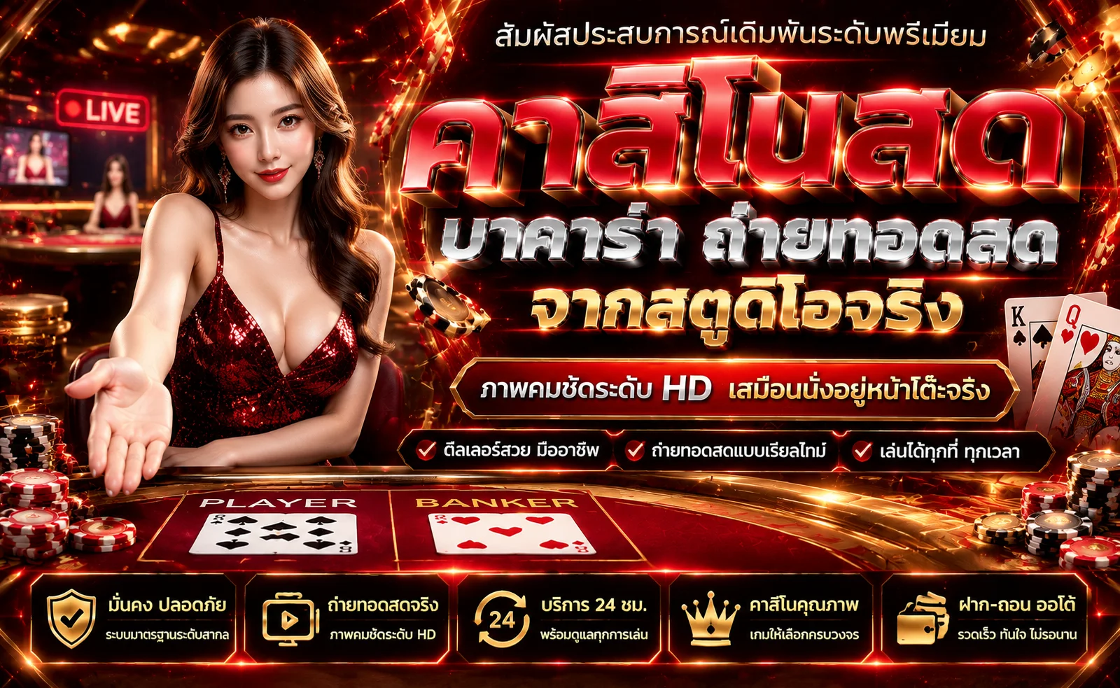 UEA8 Casino คาสิโนออนไลน์ บาคาร่าถ่ายทอดสด